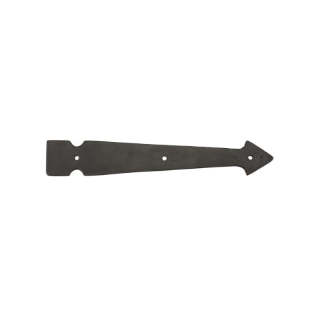 Richelieu 8-1/16" Long Decorative False Hinge for Barn Doors Matte Black