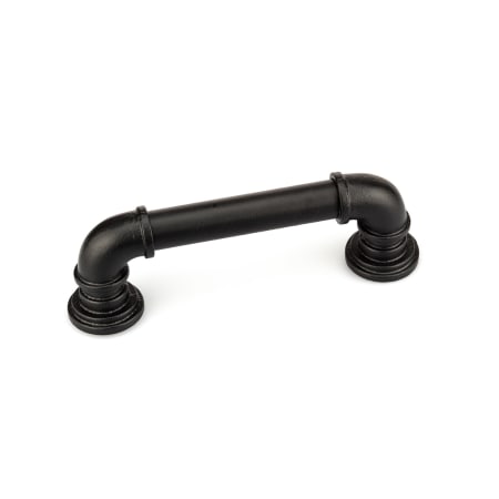 Richelieu 6-5/16 Inch Center to Center Handle Cabinet Pull from the Inspiration Collection Matte Black
