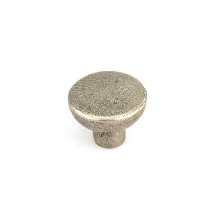 Richelieu 1-13/16 Inch Mushroom Cabinet Knob Pewter Bronze