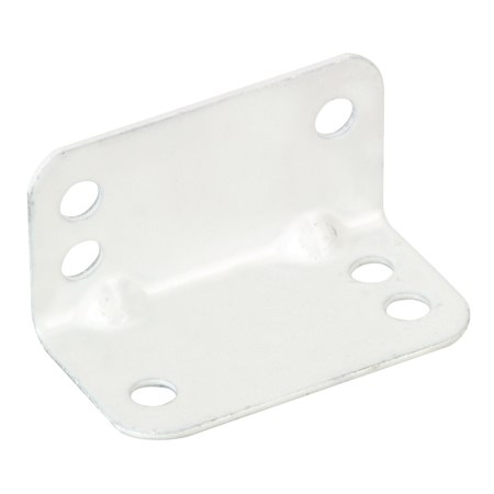 Richelieu 1-3/4 Inch Wide Interior Furniture Support Bracket - 100 Pack White