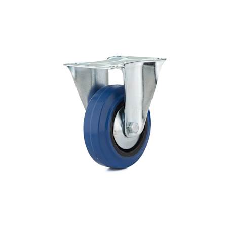 Richelieu 155 lb. Maximum Weight Capacity Commercial Grade Fixed Mount Caster Blue