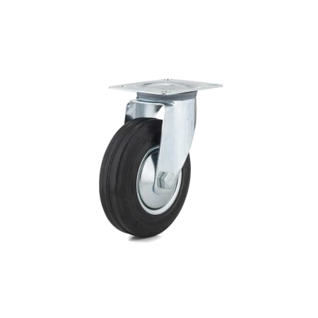 Richelieu 220 lb. Maximum Weight Capacity Commercial Grade Swivel Mount Caster Black