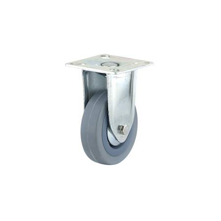 Richelieu 130 lb. Maximum Weight Capacity Commercial Grade Fixed Mount Caster Grey