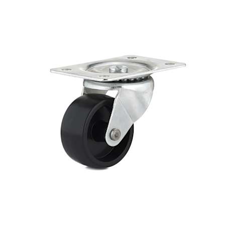 Richelieu 175 lb. Maximum Weight Capacity Commercial Grade Swivel Mount Caster Black