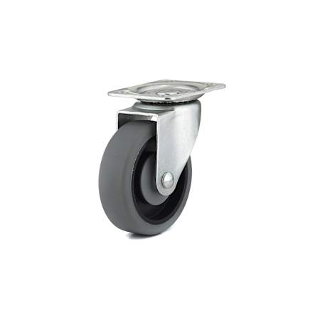 Richelieu 245 lb. Maximum Weight Capacity Commercial Grade Swivel Mount Caster Grey