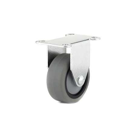 Richelieu 175 lb. Maximum Weight Capacity Commercial Grade Fixed Mount Caster Grey