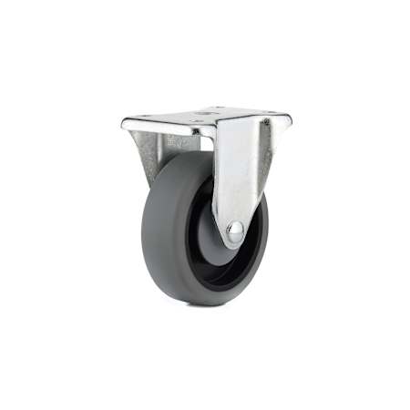 Richelieu 245 lb. Maximum Weight Capacity Commercial Grade Fixed Mount Caster Grey