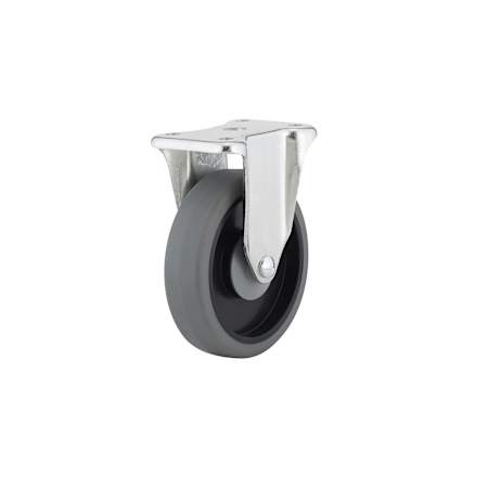 Richelieu 295 lb. Maximum Weight Capacity Commercial Grade Fixed Mount Caster Grey