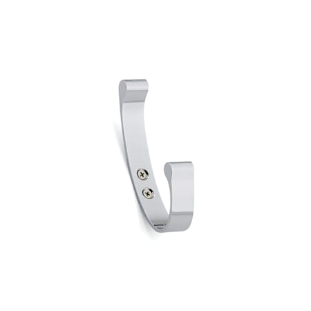 Richelieu 5-1/16 Inch Double Aluminum Coat Hook Chrome