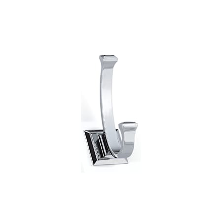 Richelieu 5-1/8 Inch Double Metal Coat Hook Chrome