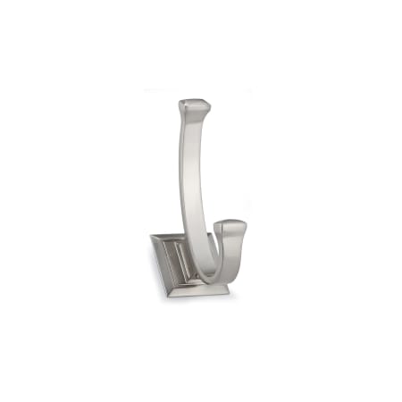 Richelieu 5-1/8 Inch Double Metal Coat Hook Brushed Nickel