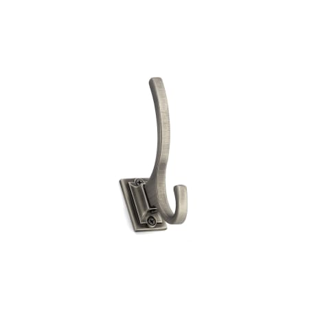 Richelieu 4 Inch Double Metal Coat Hook Antique Nickel