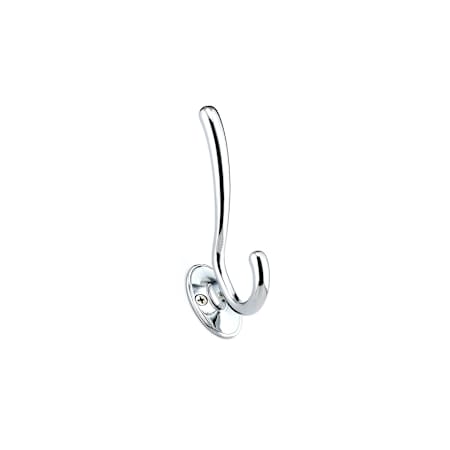 Richelieu 5-1/16 Inch Double Metal Coat Hook Chrome