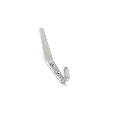 Richelieu 4-3/4 Inch Double Metal Coat Hook Brushed Nickel