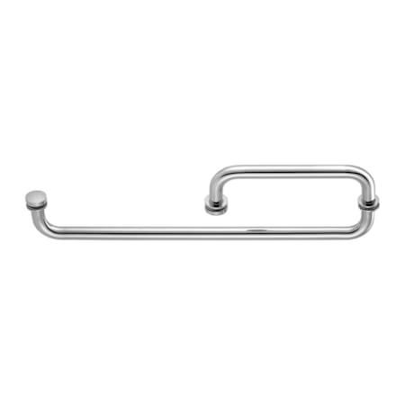 Richelieu 8" x 18" Shower Door Handle and Towel Bar Combo Chrome