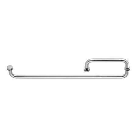 Richelieu 8" x 24" Shower Door Handle and Towel Bar Combo Chrome