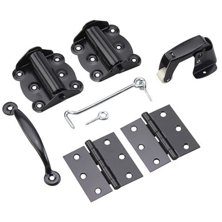 Richelieu Screen Door Kit for Doors up to 36 Pounds Black