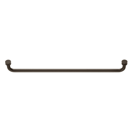 Richelieu 24" Center to Center Round Towel Bar for Glass Door Oil-Rubbed Bronze