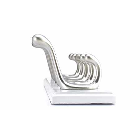 Richelieu-T020210195-Brushed Nickel / White Alternate View