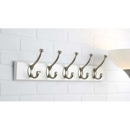 Richelieu-T030210195-White / Brushed Nickel Alternate View