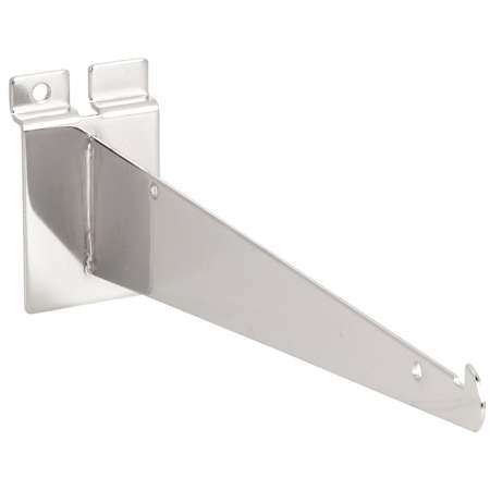Richelieu 10 Inch Long Slatwall Shelf - Single Chrome