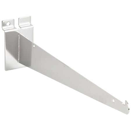 Richelieu 12 Inch Long Slatwall Shelf - Single Chrome