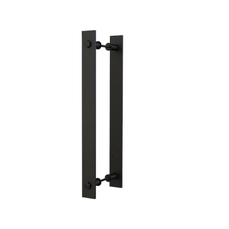 Richelieu Industrial 11-13/16 Inch Center to Center Barn Door Pull Black