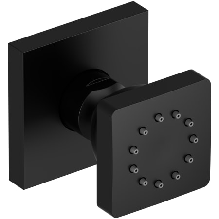 Riobel Single Function Square Brass Body Spray Black
