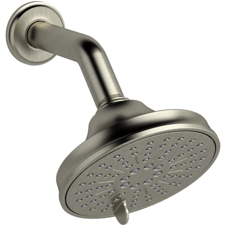 Riobel 1.75 GPM Multi Function Rain Shower Head Brushed Nickel