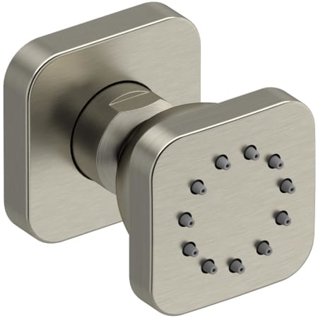 Riobel Single Function Square Brass Body Spray Brushed Nickel