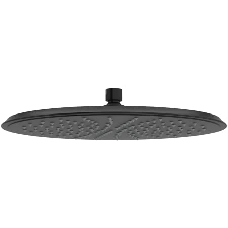 Riobel 2 GPM Single Function Rain Shower Head Black