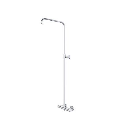 Riobel Duo Shower Rail With 1/2" Thermostatic External Bar Chrome