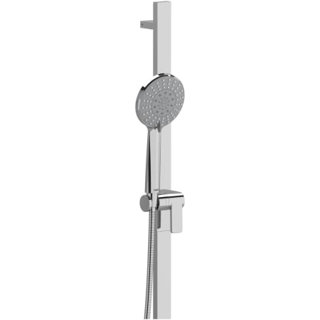 Riobel 1.8 GPM Multi Function Hand Shower Package - Includes Slide Bar and Hose Chrome