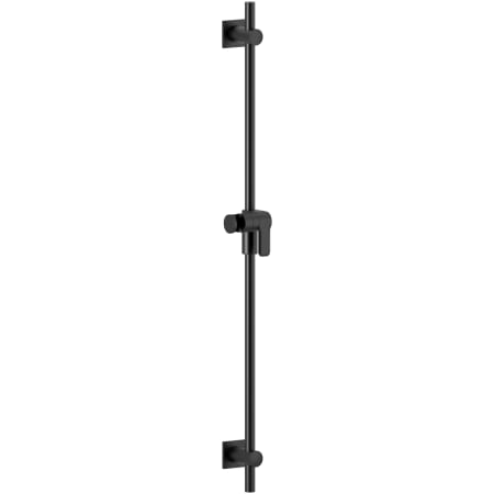 Riobel 35" Slide Bar with Easy-Glide Hand Shower Holder Black