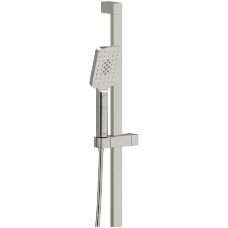 Riobel Handshower Set With 34" Slide Bar and 3-Function 1.8 GPM Handshower
 Brushed Chrome