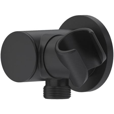 Riobel Wall Mounted Hand Shower Holder with Water Supply Connection Black