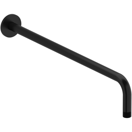 Riobel 20" Wall Mounted Shower Arm and Flange Black
