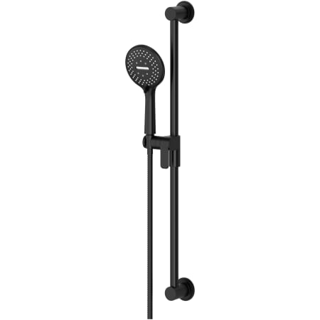 Riobel 1.8 GPM Multi Function Hand Shower Package - Includes Slide Bar and Hose Black