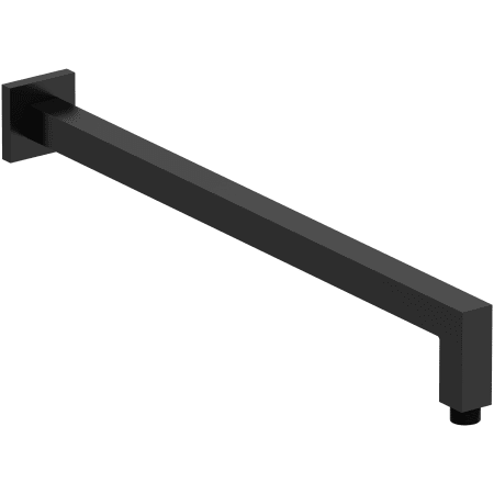 Riobel 20" Wall Mounted Shower Arm and Flange Black