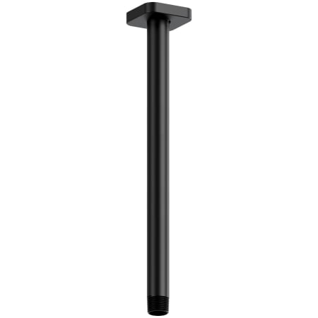 Riobel 12" Ceiling Mounted Shower Arm and Flange Black