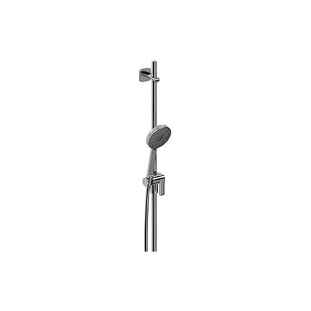 Riobel 1.8 GPM Multi Function Hand Shower Package - Includes Slide Bar and Hose Chrome