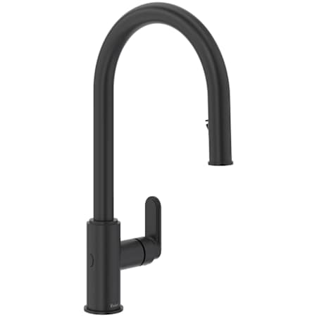 Riobel Arca 1.5 GPM Single Hole Pull Down Kitchen Faucet Black