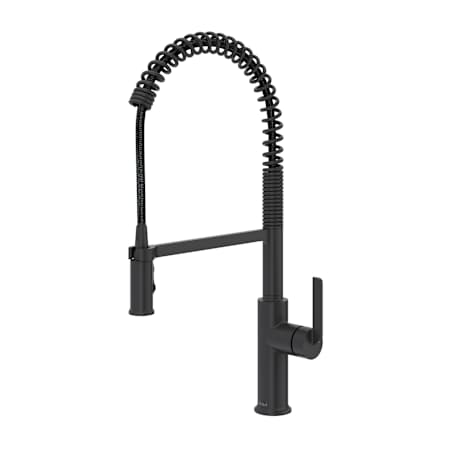 Riobel Authentica 1.5 GPM Single Hole Pre-Rinse Pull Down Kitchen Faucet Black