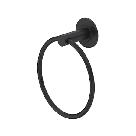 Riobel Authentica 6" Wall Mounted Towel Ring Black