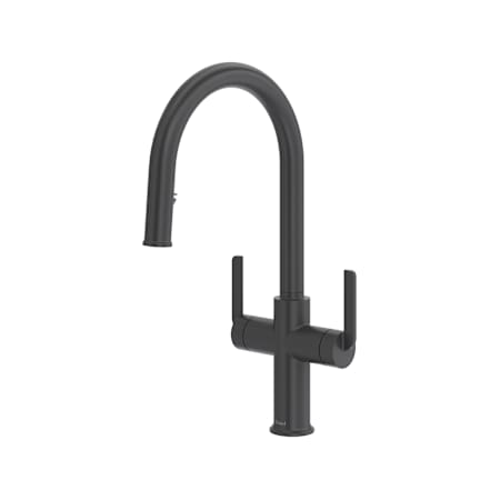 Riobel Authentica 1.5 GPM Single Hole Pull Down Kitchen Faucet Black