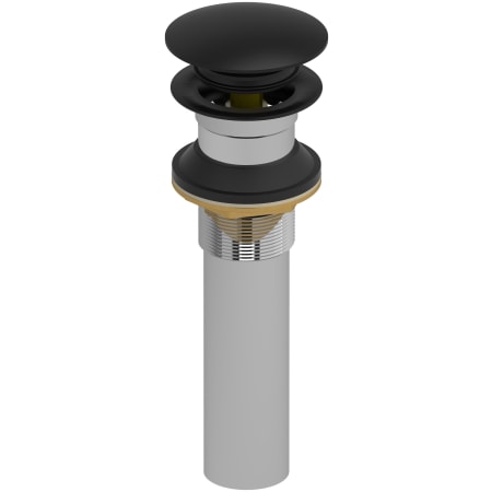 Riobel 1-1/4" Push Drain Assembly - Less Overflow Black
