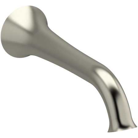 Riobel Edge 6-7/8" Tub Spout Brushed Nickel