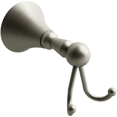 Riobel Hudson Double Robe Hook Brushed Nickel