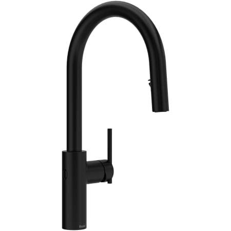 Riobel Lateral 1.8 GPM Single Hole Pull Down Kitchen Faucet Black