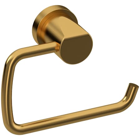 Riobel Parabola Wall Mounted Euro Toilet Paper Holder Brushed Gold